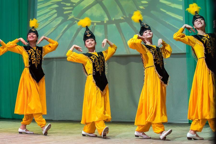The artists perform under the auspices of the Regional Kazakh National‑Cultural Autonomy