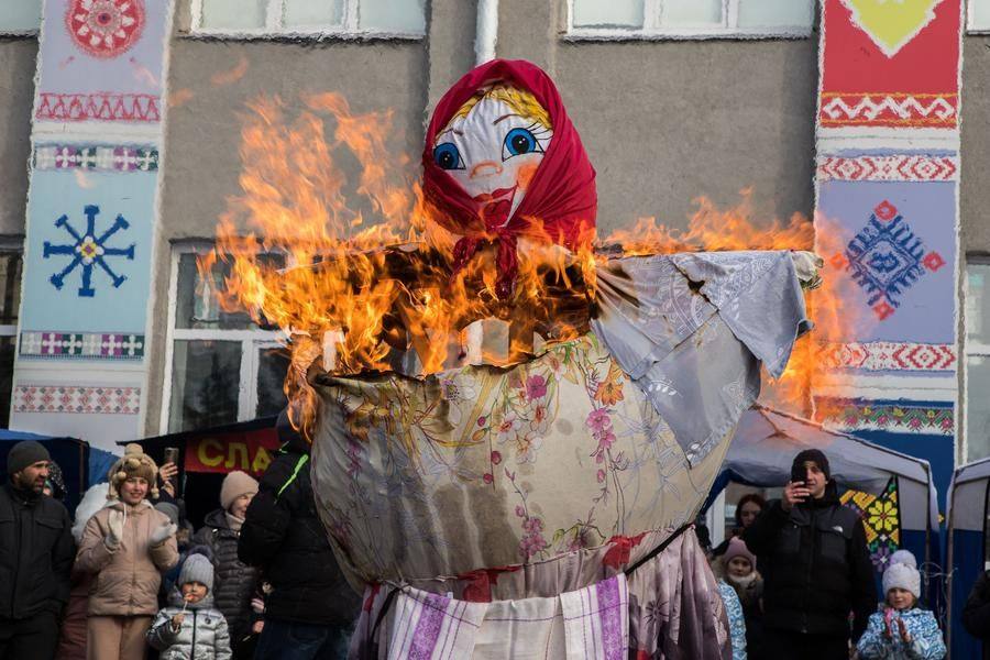 It’s time to burn the effigy — the culmination of the celebration