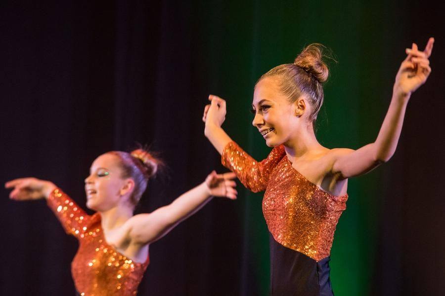 The performance is dazzling — both literally and figuratively