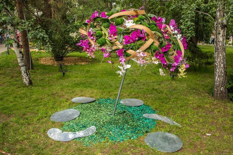 The elegant umbrella is a literal interpretation of the well‑known Russian phrase “The Weather at Home”