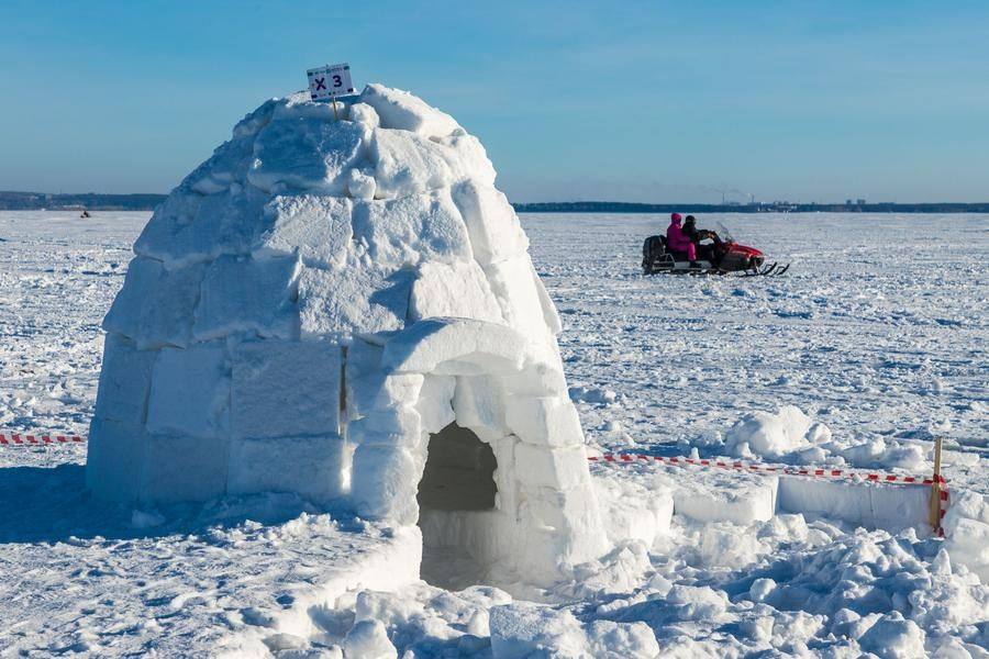 Only the occasional snowmobile reminds you that this is still part of Earth’s civilization