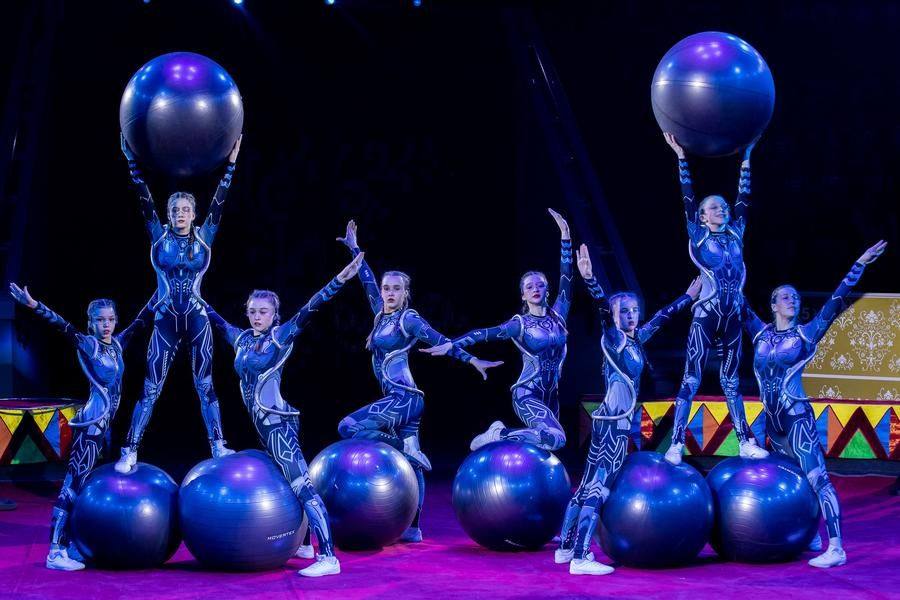The next act, “Cosmos,” is stylish and mesmerizing
