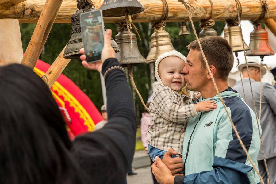 The belfry draws whole families with little children