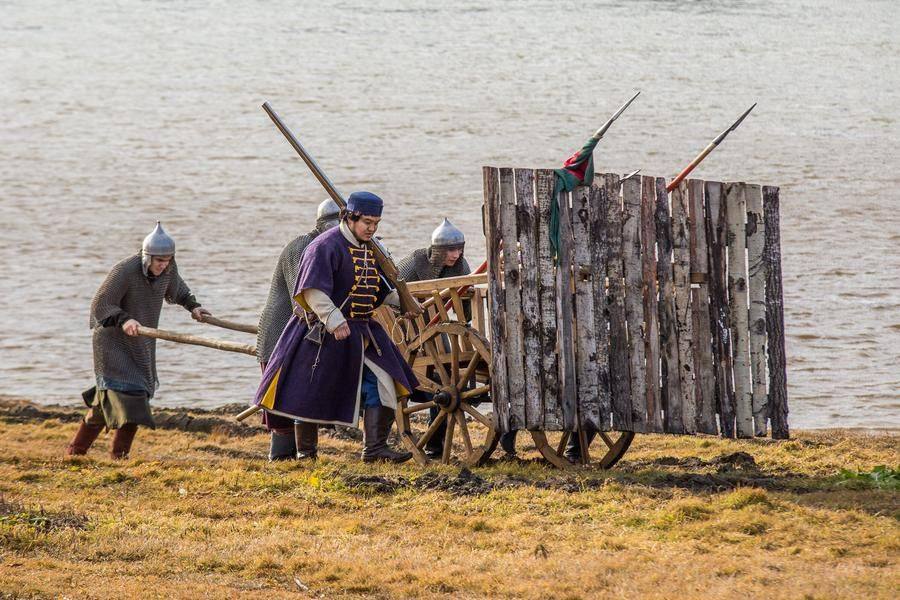 All the key movements across the battlefield are being practiced