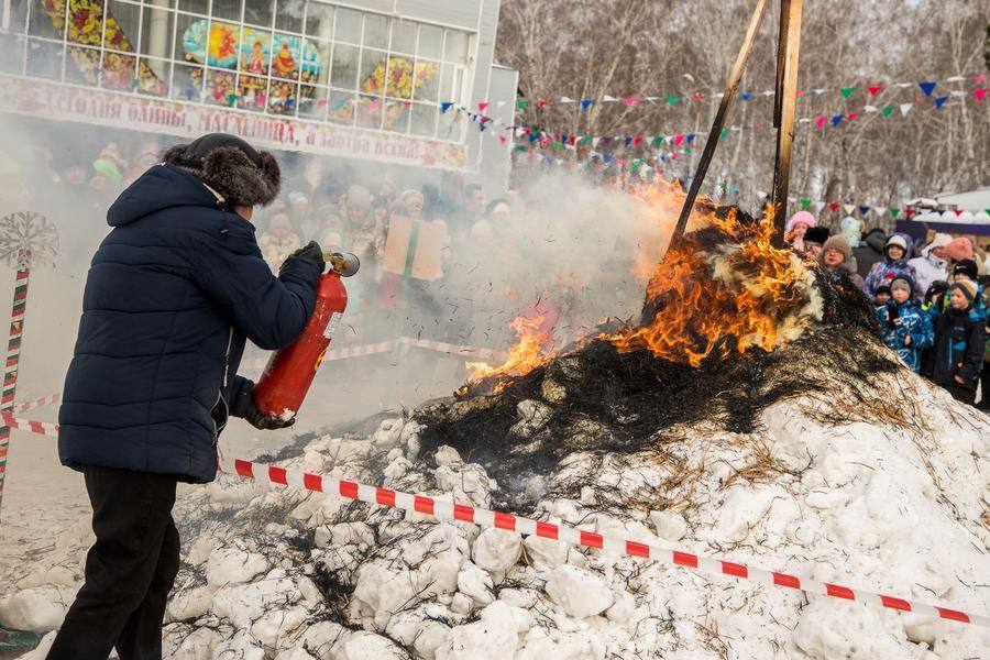 The fire must never be left unattended: ancestors believed this could bring misfortune