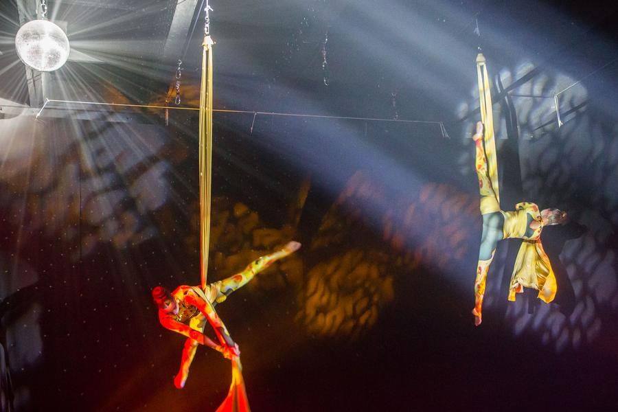 It all lasts just a few minutes, and the performers have to impress a discerning audience in that time