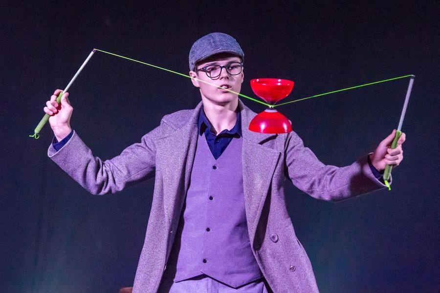 One can spin it, toss it, catch it, and make its trajectory as complex as possible