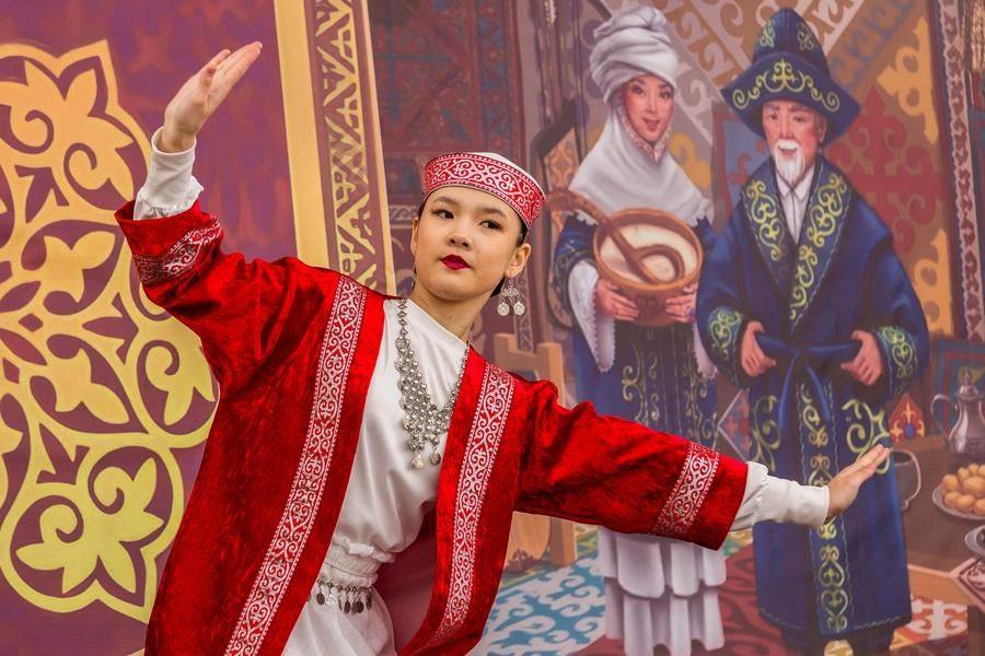 The intricate patterns on the costumes add a touch of magic to every movement