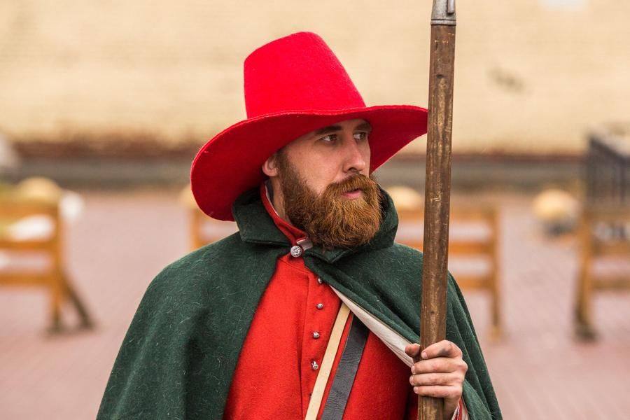 Cannoners — the elite troops of the 17th century — are stern and not much for small talk